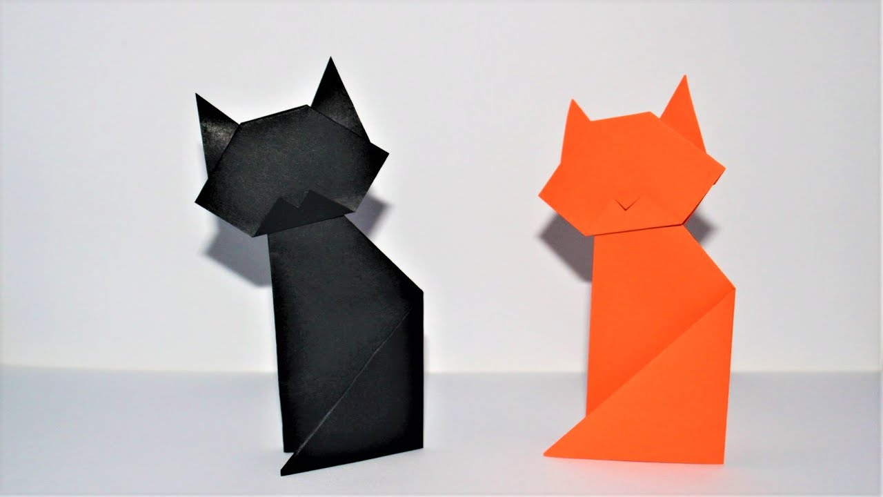 Origami Gatto Origami Cat YouTube