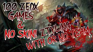 100 ZED GAMES/100 MATCHES-CLAZZIC ZED ZPECIAL #62: QUINN MATCH-NO PLAZED FOR ADCS MID!