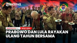 Download Lagu Hangat dan Penuh Tawa, Prabowo dan Lula Rayakan Ulang Tahun Bersama MP3