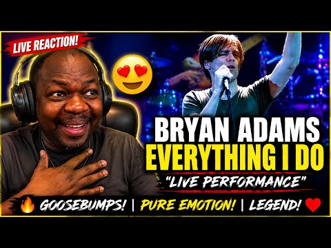 FIRST TIME Hearing Bryan Adams – (Everything I Do) I Do It for You LIVE!
