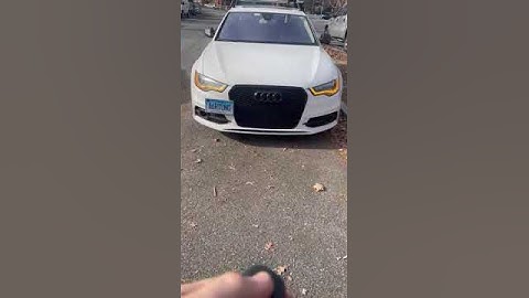 Audi A6 remote start system, USA