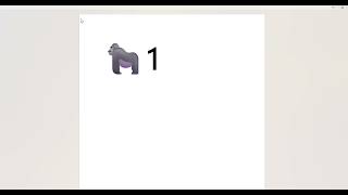 How paste gorilla and wolf from shortcut keys in word.