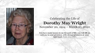 Dorothy's Memorial Service