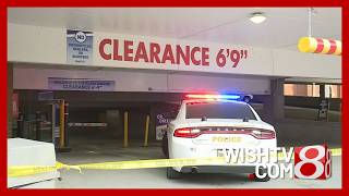 Man critically injured in shooting at parking garage near Indiana Convention Center