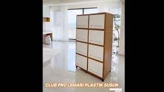 Club Pro Lemari Plastik Susun Minimalis