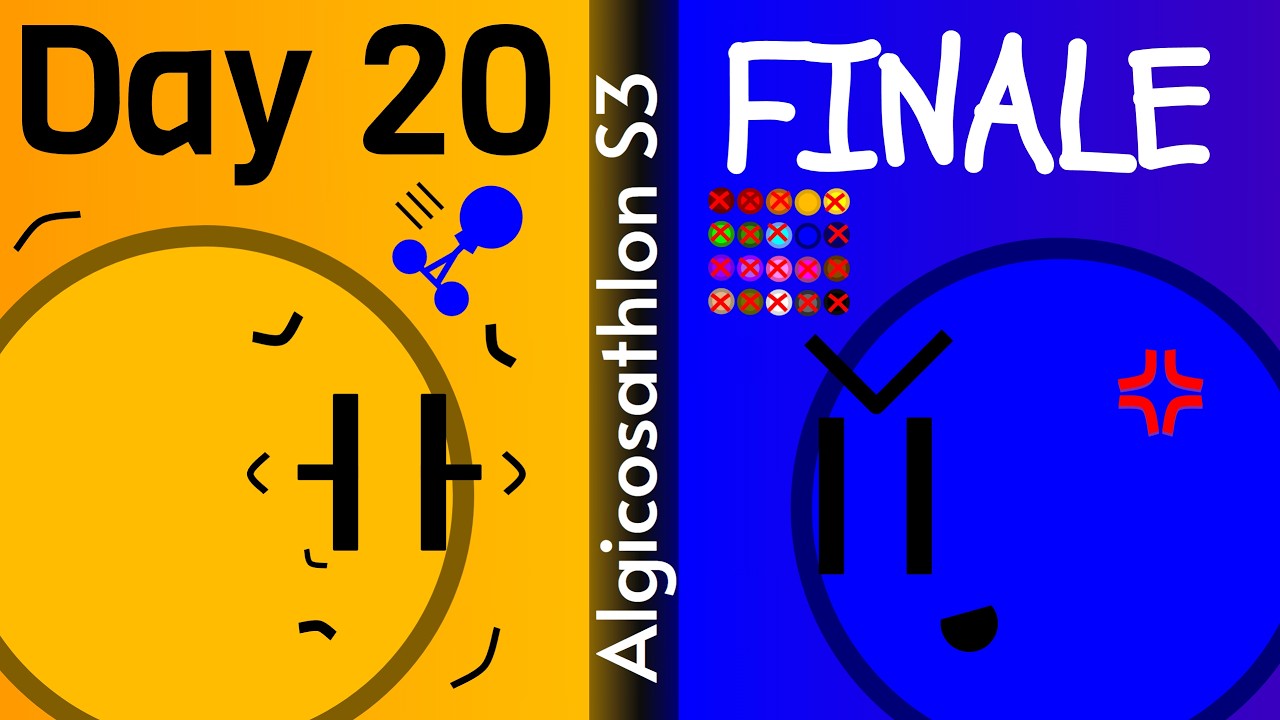 Algicosathlon Day 20 - YouTube