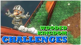 Super Mario Odyssey - 10 Wooded Kingdom Challenges