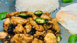 Spicy Thai Basil Chicken Pad Krapow Gai Cook With Zahen