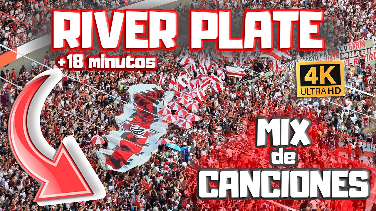 ‼️El Mix de CANCIONES de RIVER vs TIGRE | ALENTANDO a PESAR DE LA GOLEADA ✅