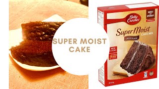 #طريقة عمل كيكة  سوبر مويست بالشكولاتة 🍰🍫recette de gâteau chocolat super moist Betty crocker screenshot 3