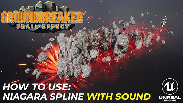 02 Groundbreaker Spline Niagara Component + Blueprint Tutorial on Unreal Engine