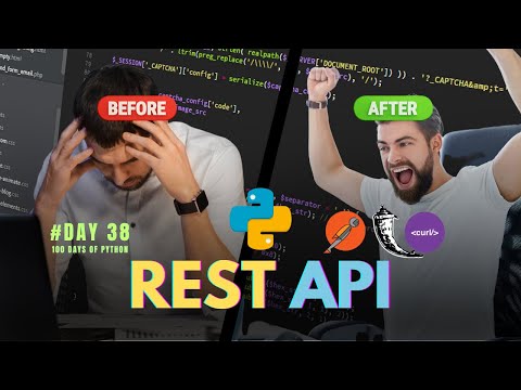 What are RESTful APIs | 100 Days of Python: Day 38