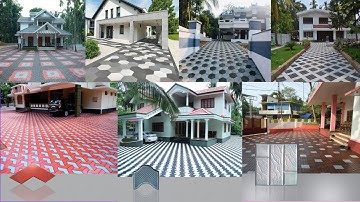 30+ Home Exterior Floor Tiles Design Ideas|Paver Block Design