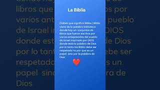 Que Significa Biblia