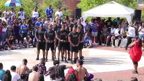 Mu Tau Chapter of Alpha Phi Alpha - UNCC 2018 Yard Show