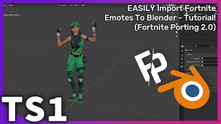 EASILY Import Fortnite EMOTES to Blender! (Fortnite Porting 2.0 Tutorial)