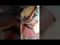 Making a butterfly leather cover Making a butterfly leather cover