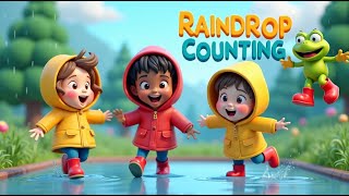 π΅ Raindrop Counting Rhyme | Dance, Splash & Learn 1 to 10 | Tumble Jumble