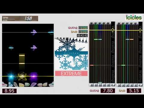 GITADORA / Icicles - EXTREME (GuitarFreaks V6 & DrumMania V6)