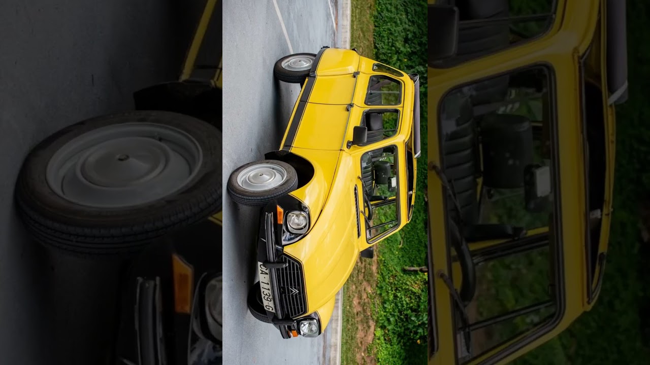 1979 Citroen Dyane 6 (5-door hatchback), (1967-1983)