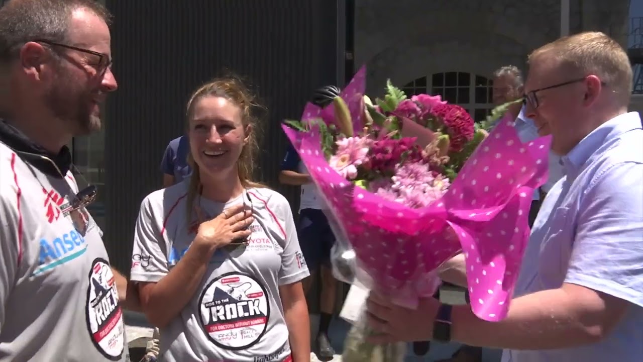 Charity cycle from Amsterdam to Gibraltar raises money for MSF