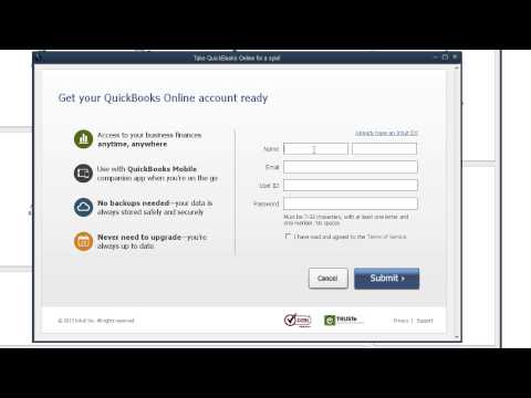 วีดีโอ: ฉันจะตกลงใน QuickBooks ออนไลน์ได้อย่างไร