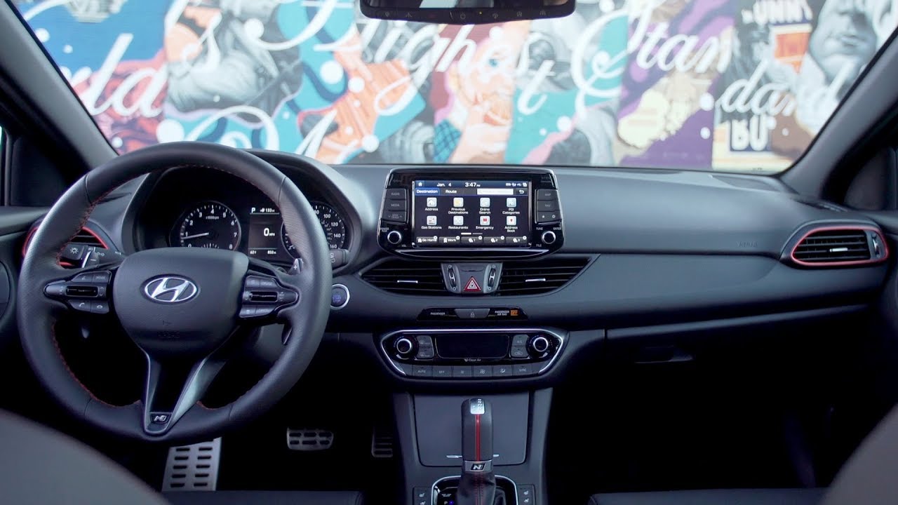 2019 Hyundai Elantra Gt N Line Interior