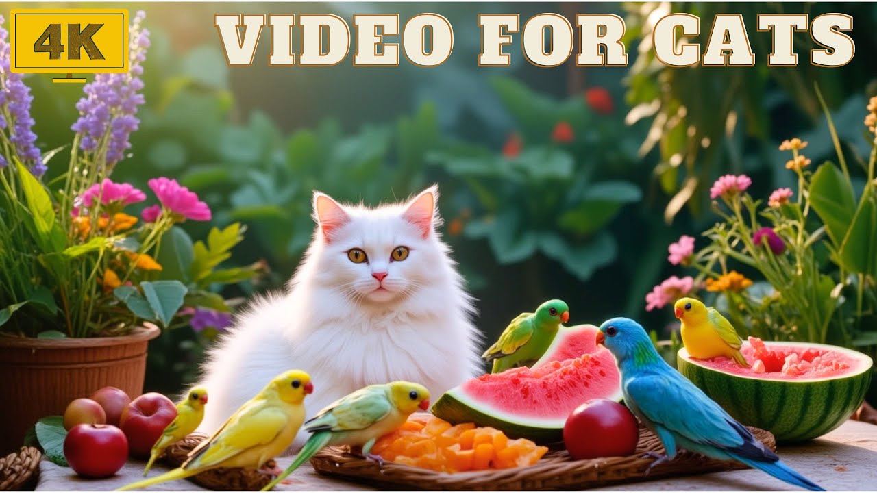 Photo inspiration: Fresh Look at Cat TV For Cats To Watch Birds Chirping Squirrels Playing