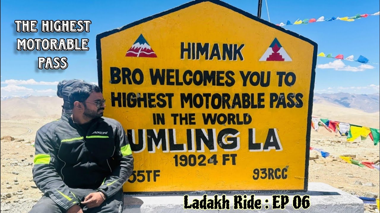 Ladakh Ride : EP 6 | Pangong to Hanle, Umling la | World’s Highest Motorable Pass | Stargazing Hanle