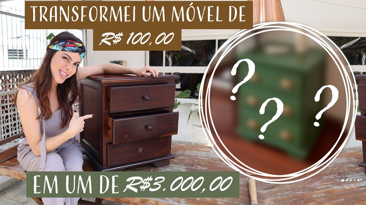 DIY Mesinha de Cabeceira Vintage!! - Do Flop ao Top!