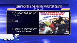 Silent Movie Shorts at Oroville State Theater to feature the mighty Wurlitzer Organ