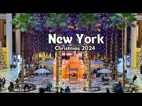 New York, United States | NYC Christmas | Central City Walk 4K