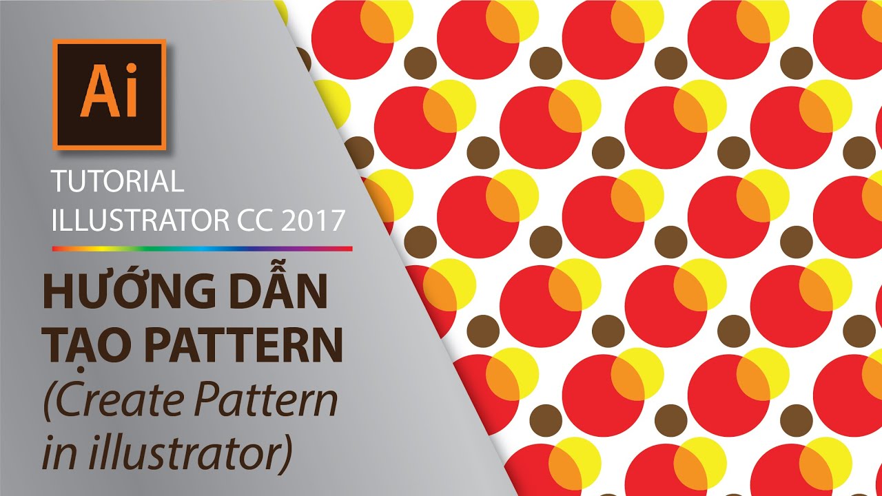 สร้าง pattern photoshop  New 2022  Illustrator Part 2.2 - Cách tạo mẫu pattern (chất liệu) - How to create pattern
