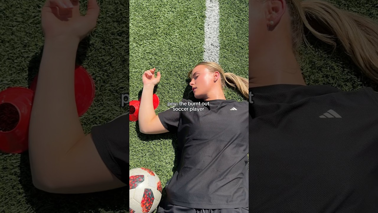 pov: the burnt out soccer player 