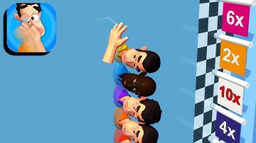 Slap Flip 🤚🧑🔥 All Levels Gameplay (iOS,Android)