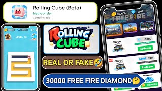 Rolling Cube App Real Or Fake॥Rolling Cube Free Fire Real Or Fake॥Rolling Cube Game॥Rolling Cube Apk screenshot 2