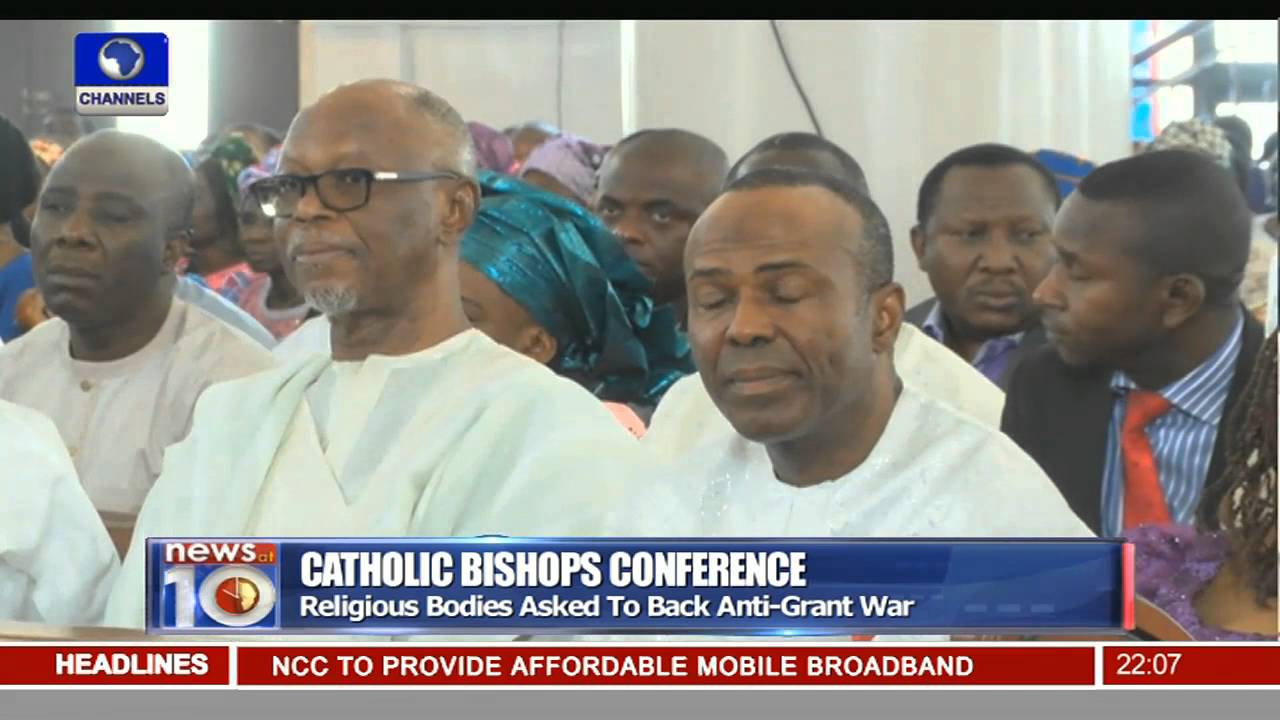 Catholic Bishops Support War On Corruption, Terrorism