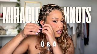 Miracle Knots + Crochet Maintenance Q & A | Jaleesa