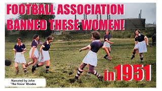 CRHnews - Football Association BANNED women players!!