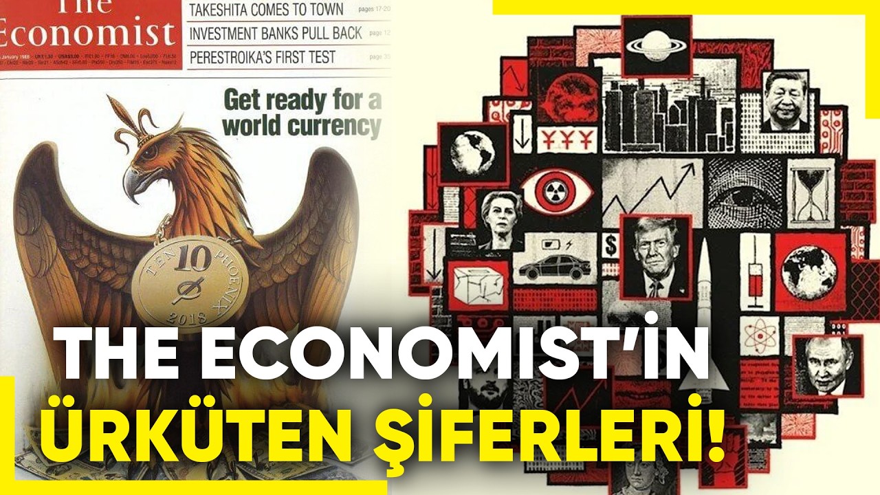 Ünlü Dergi The Economist’in 2025 Kapağı Yine Gizem Dolu: İşte Şifreler ve  İpuçları! - TGRT Haber