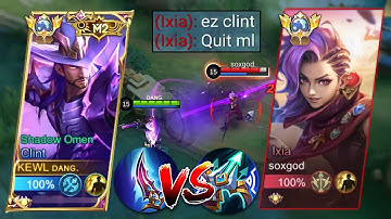 GLOBAL CLINT VS TOP GLOBAL IXIA!🔥 | FULL EXPLAINED TUTORIAL! (Who Will Win?!)