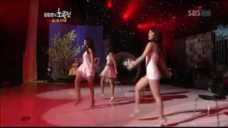 100411 SNSD Yoona,Yuri,Hyoyeon ' Deja Vu ' @ Chocolate