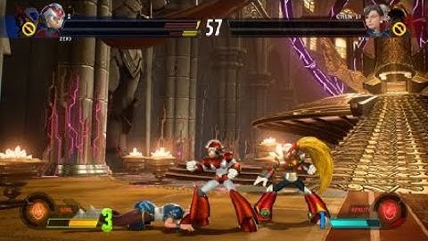 MARVEL VS. CAPCOM: INFINITE  X & Zero vs Chun il & Ryu