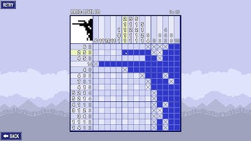 Picross Touch (Hard Level 119) Gameplay and Tutorial