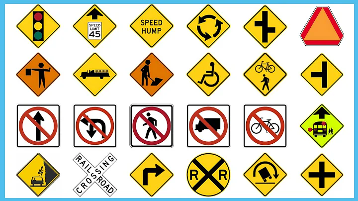50 Essential Road Signs Every Driver Should Know! | US Traffic Signs