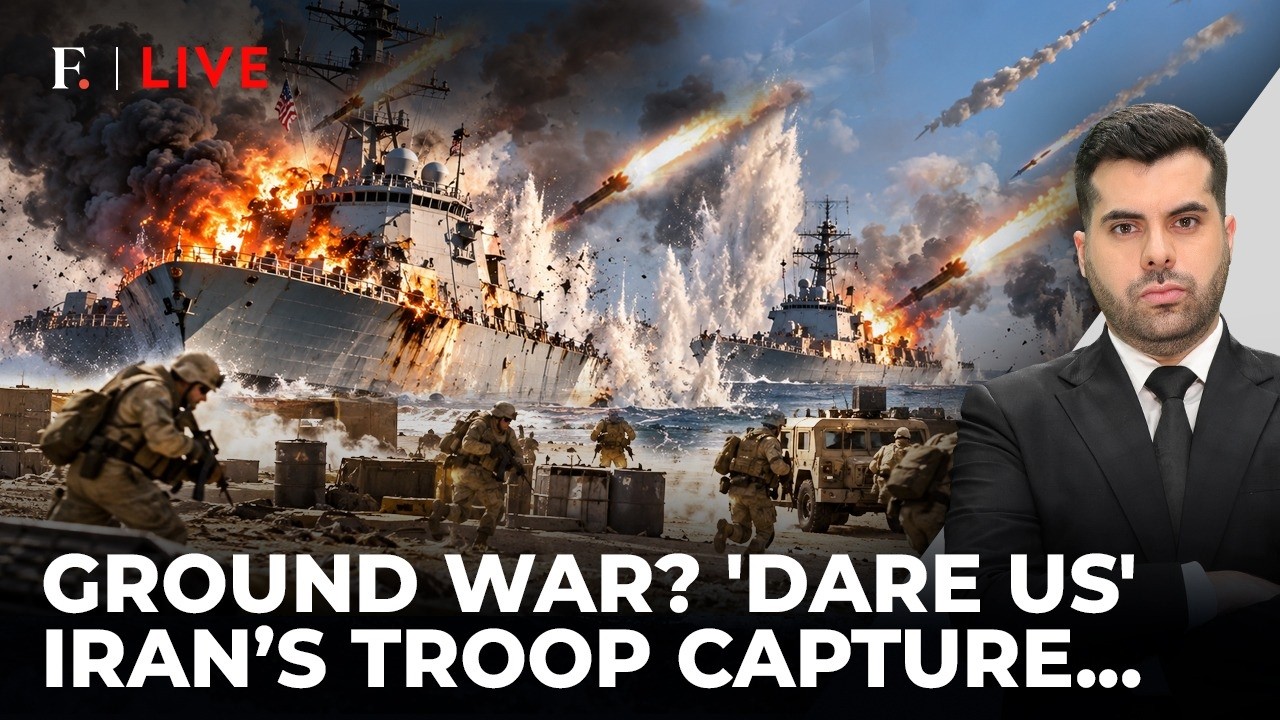 'Raise the White Flag': Iran Threatens Mass US Troop Captures, Warship Strikes | Firstpost