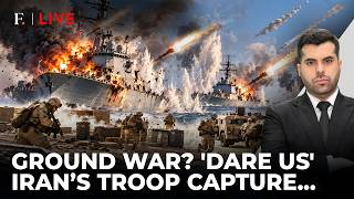 'Raise the White Flag': Iran Threatens Mass US Troop Captures, Warship Strikes | Firstpost Live