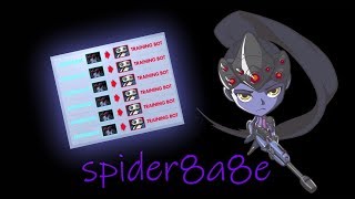 [Overwatch] Widowmaker in the Practice Range