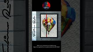 Fabiano Reis - Arte de Quadros Decorativos 3  #shorts