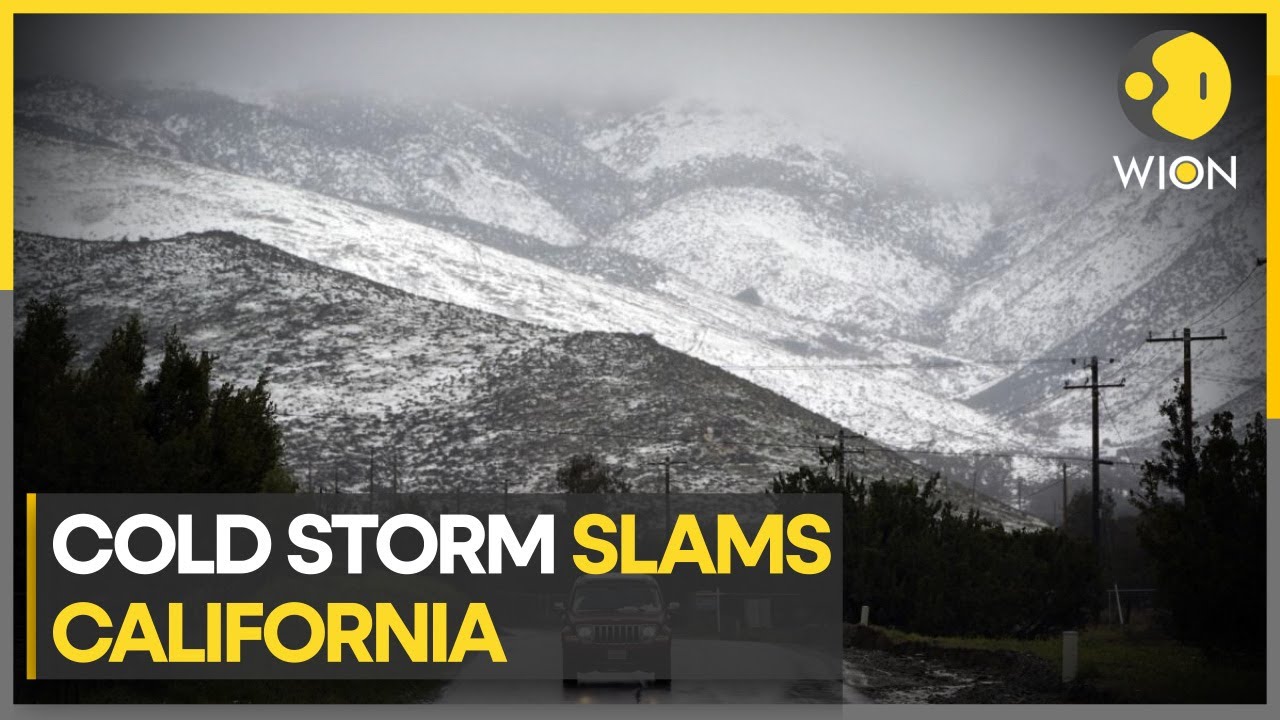 Another round of winter storms in California | WION Climate Tracker ...